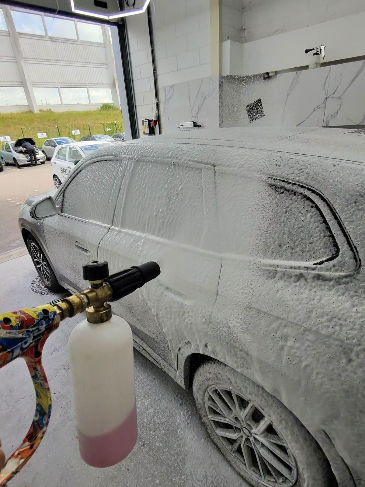 Snowfoam behandeling